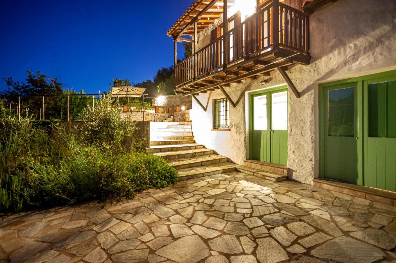 Olea Skopelos Villas With Swimming Pools & Sea View Panormos  외부 사진