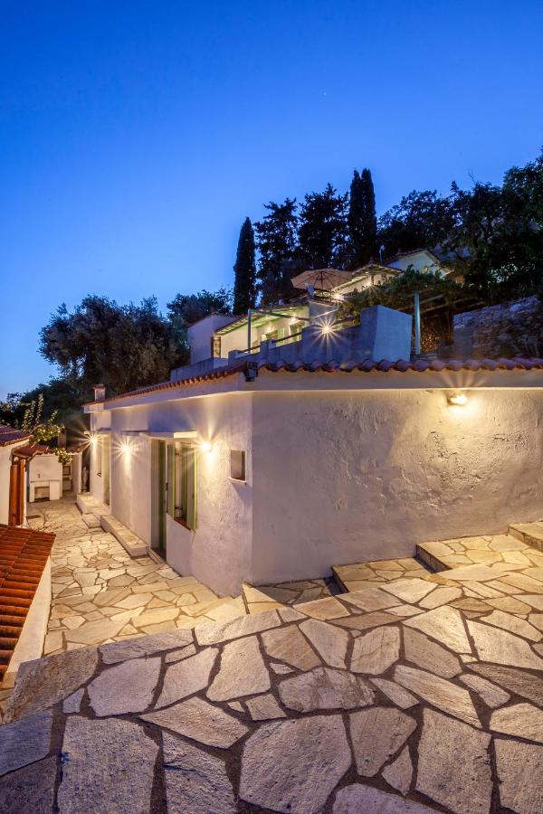 Olea Skopelos Villas With Swimming Pools & Sea View Panormos  외부 사진
