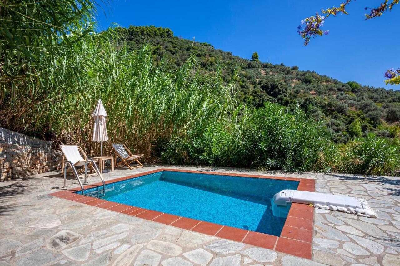 Olea Skopelos Villas With Swimming Pools & Sea View Panormos  외부 사진