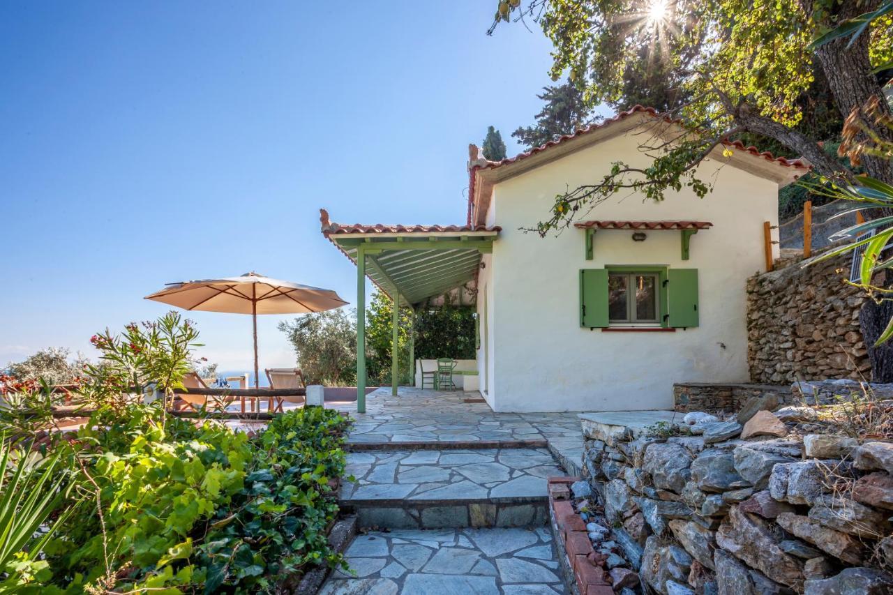 Olea Skopelos Villas With Swimming Pools & Sea View Panormos  외부 사진