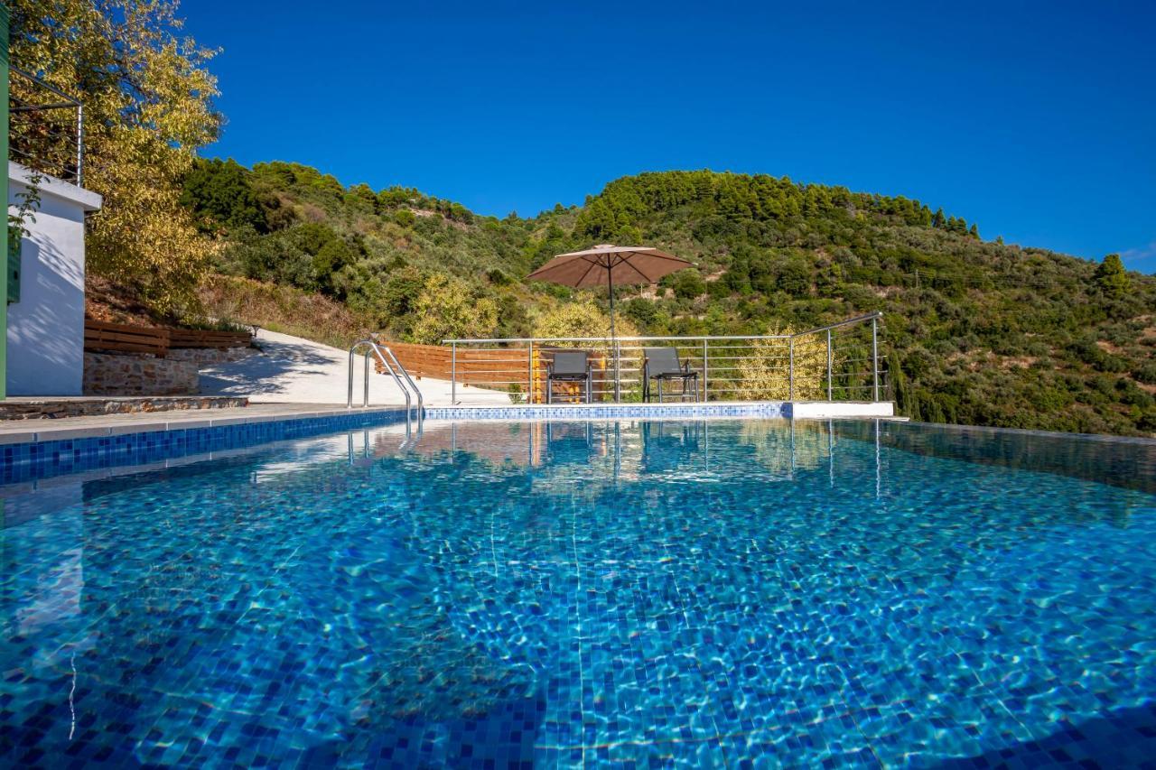 Olea Skopelos Villas With Swimming Pools & Sea View Panormos  외부 사진