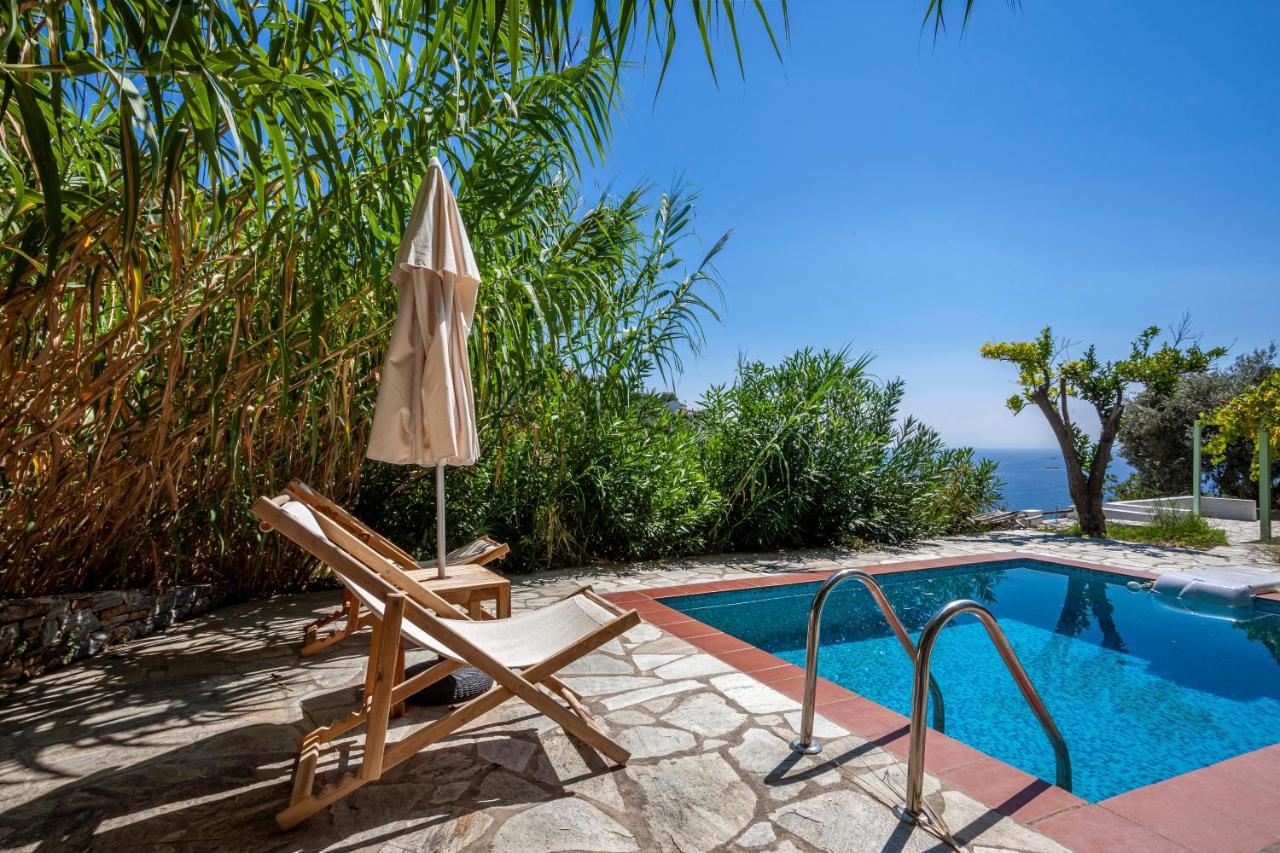 Olea Skopelos Villas With Swimming Pools & Sea View Panormos  외부 사진