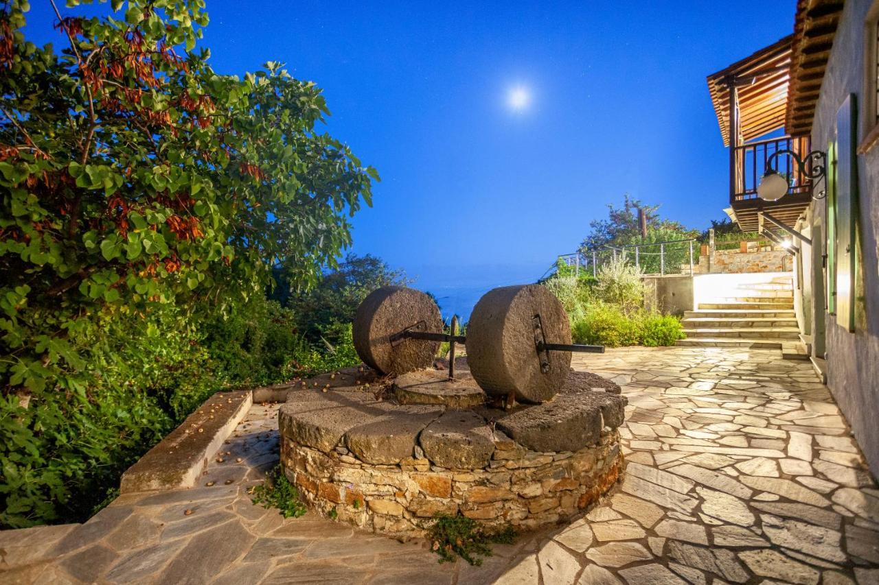 Olea Skopelos Villas With Swimming Pools & Sea View Panormos  외부 사진