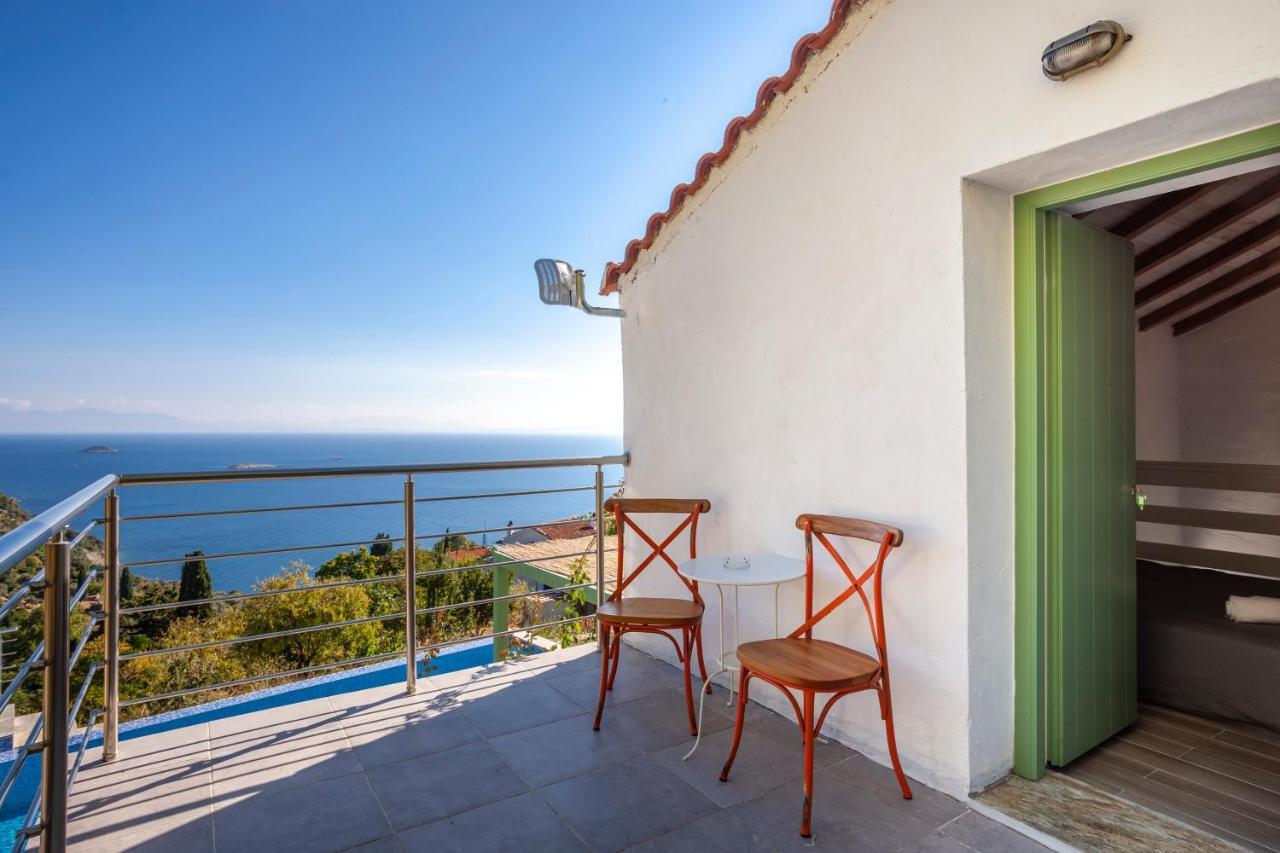 Olea Skopelos Villas With Swimming Pools & Sea View Panormos  외부 사진