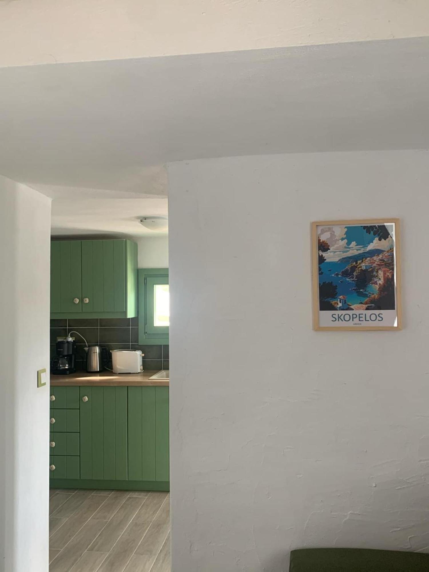 Olea Skopelos Villas With Swimming Pools & Sea View Panormos  외부 사진