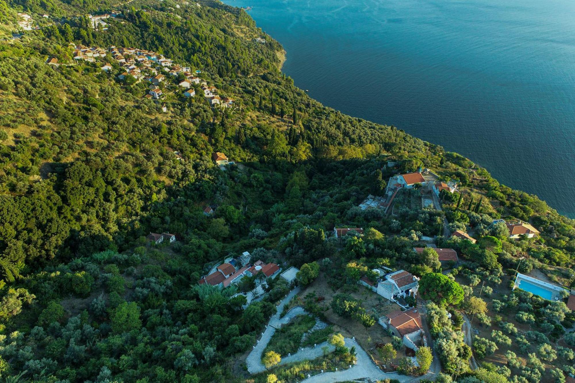 Olea Skopelos Villas With Swimming Pools & Sea View Panormos  외부 사진